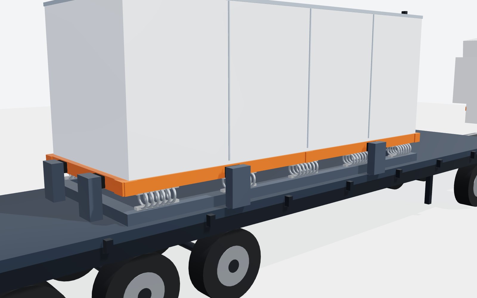 Package CR-12 on a flatbed